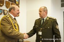 Generálporučík Peter Gajdoš privítal nového pridelenca obrany Rumunska na Slovensku