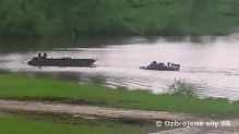 BRDM - Čln na kolesách