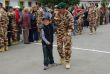 Michalovsk rozlka s vojakmi odchdzajcimi do opercie ISAF