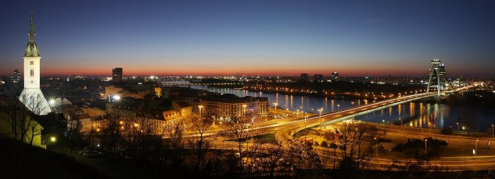 Evening in Bratislava